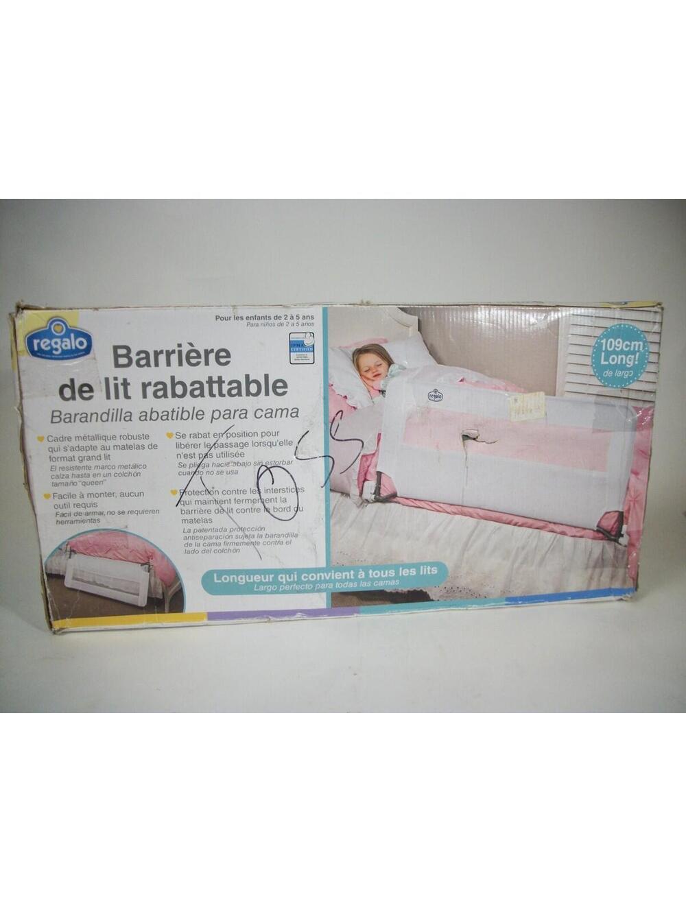 Regalo Swing Down Safety Bed Rail  43 x 20 inches